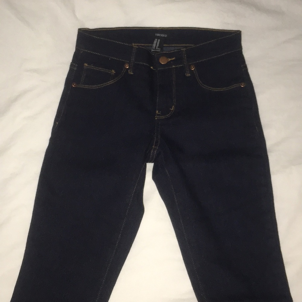 Forever 21 dark wash jeans